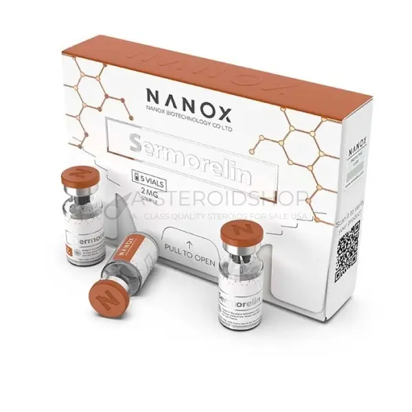 Purchase SERMORELIN, 5 VIALS x 2MG Nanox - Legal & Safe